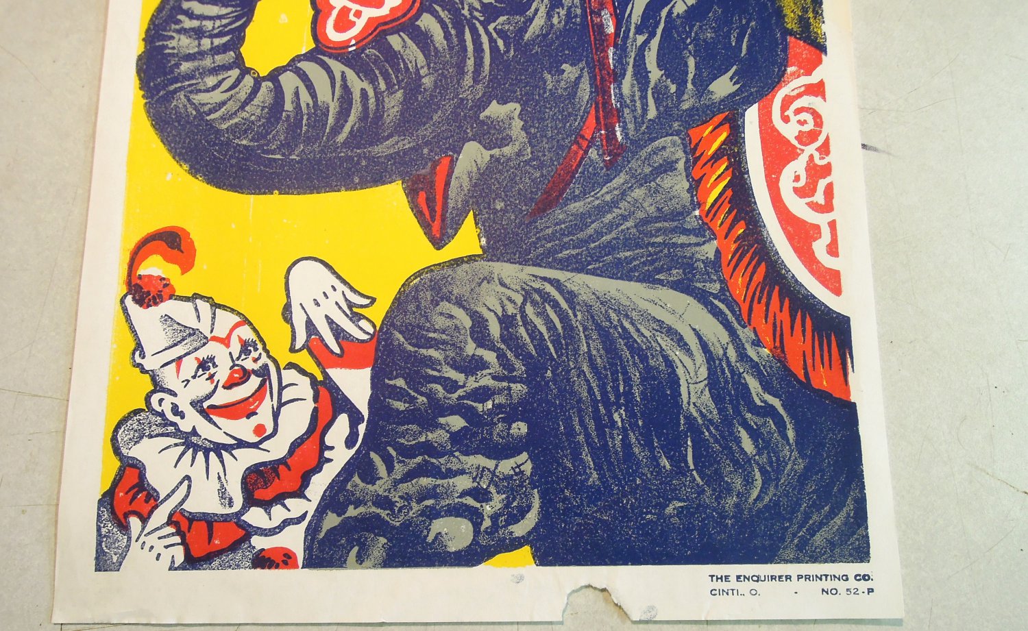 OFF MARKET M Franzen Brothers Circus Vintage Poster Woman Riding ...