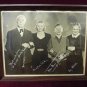 Andy Hardy Family Photo Autographed Framed Collectible