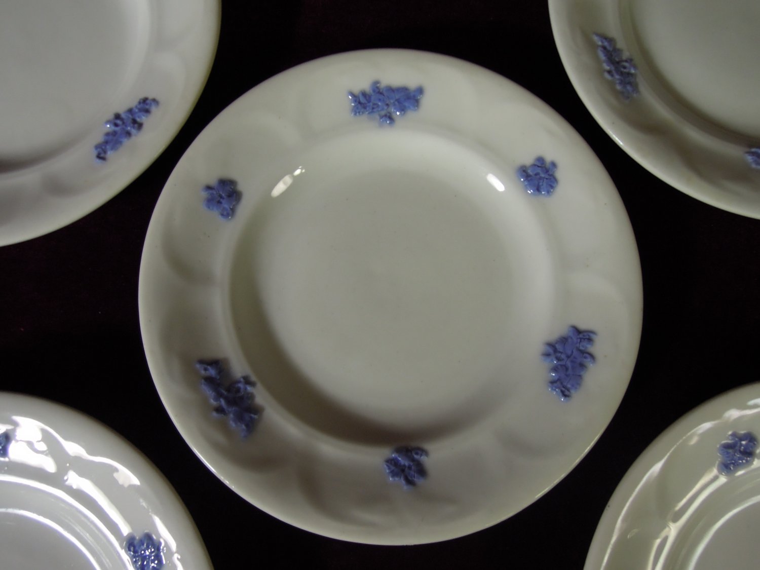 Adderley China Chelsea Bread Plates