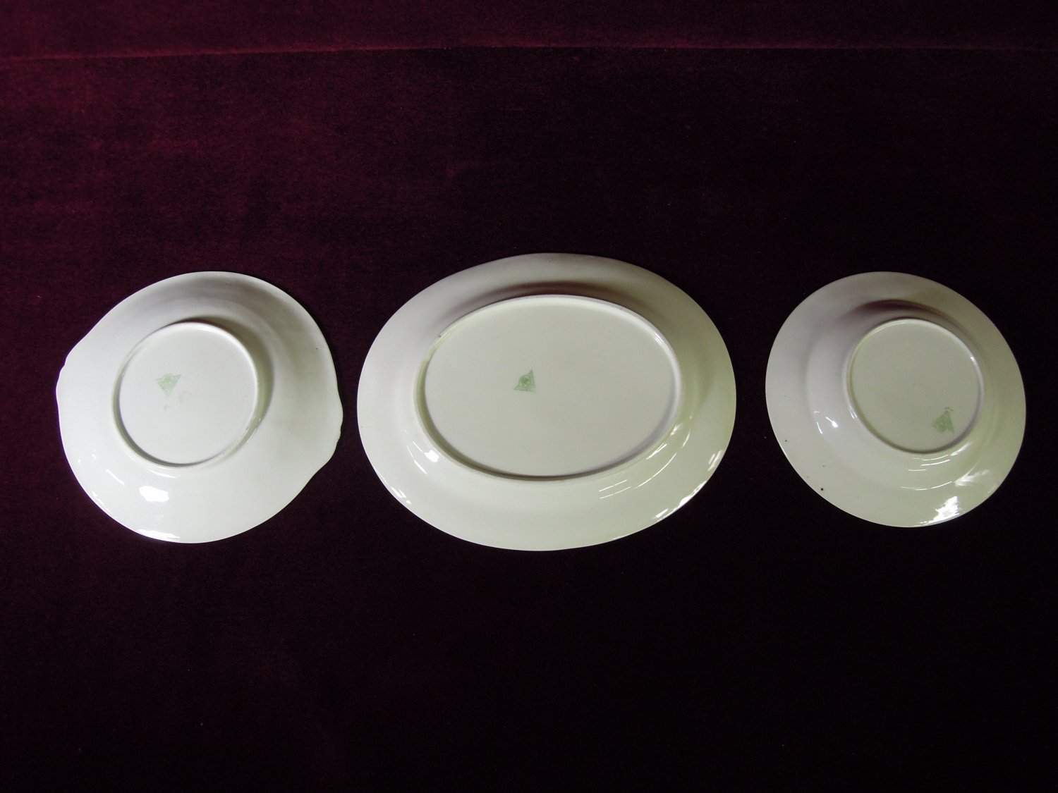 Adderley China Blue Chelsea Platters Serving Bowl