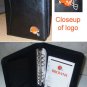 Cleveland Browns Leather Embroidered Black Organizer