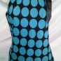 Teal Polkda Dot Top
