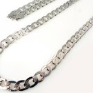 24"  Men's Silver Chain