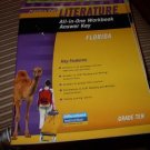 All-In_One Workbook Answer Key Florida Grade Ten Paperback