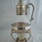 Vintage Silverplate Raimond Coffee Warmer 3 pcs