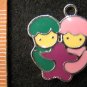 Gemini Pendant (Green/White)