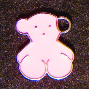 Bear Pendant (Pink)