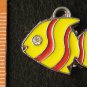 Fish Pendant (Yellow/Red)