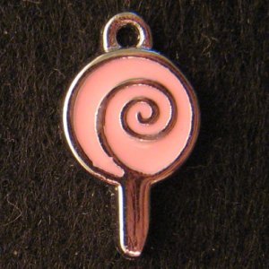 Lollipop Pendant (Pink)