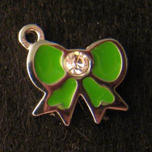 Bow Pendant (Green)