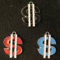 Dollar Sign Pendant (Black)