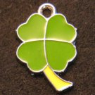 Lucky Clover Pendant (Green/Yellow)