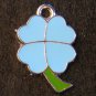 Lucky Clover Pendant (Light Blue/Green)