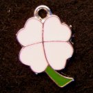 Lucky Clover Pendant (Pink/Green)