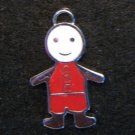 Little Friend Icon Pendant (Red/White)