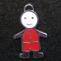 Little Friend Icon Pendant (Red/White)