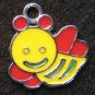Bee Pendant (Yellow/Red)
