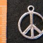 Peace Sign Pendant (Silver)