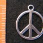 Peace Sign Pendant (Silver)