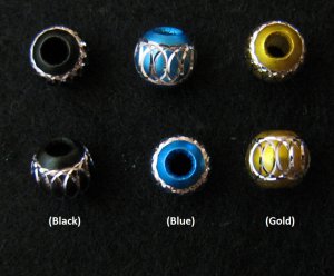 Shiny bead (01) (Assorted color) (20pcs)
