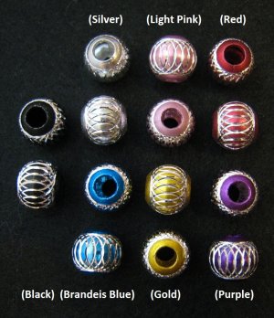 Shiny bead (04) (Assorted color) (20pcs)