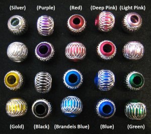 Shiny bead (05) (Assorted color) (20pcs)