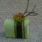 Green Treasure box with Bee