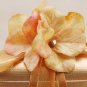 Favor Box- Gold treasure box with Gold Flower
