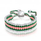 One Direction Inspired Bracelet (Pink/Green)