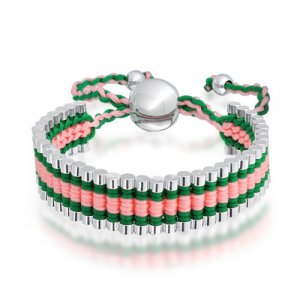 One Direction Inspired Bracelet (Pink/Green)