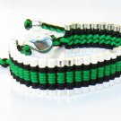One Direction Inspired Bracelet (Green/Black)