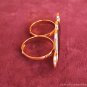 Moustache Shape Double Finger Ring Adjustable New