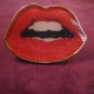 Sexy Vintage Red Lips Ring