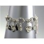 Scottie Dog, Bone & Hearts Charm Bracelet for Dog Lovers