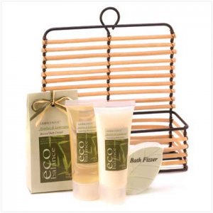 Bamboo-Lemongrass Bath Set