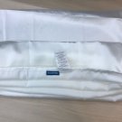 Hansleep Satin Pillowcase 2-Pack Satin Pillow Covers with Envelope Closure White Color