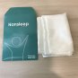 Hansleep Satin Pillowcase 2-Pack Satin Pillow Covers with Envelope Closure White Color