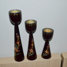 Set Candlestick ( Wood )
