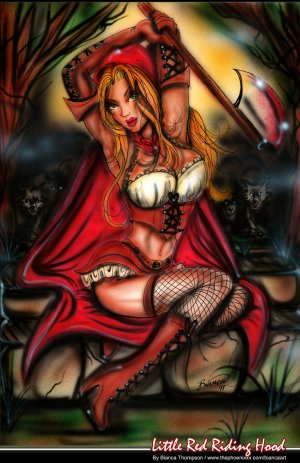 Red Riding Hood Print