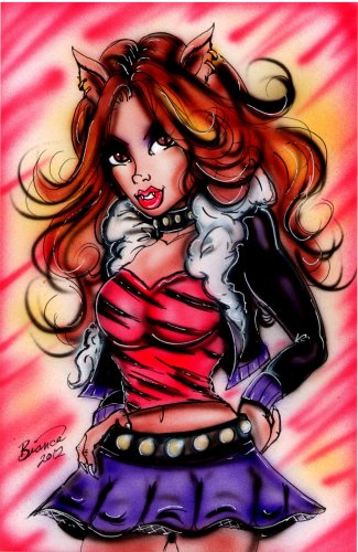 Clawdeen Wolf Print