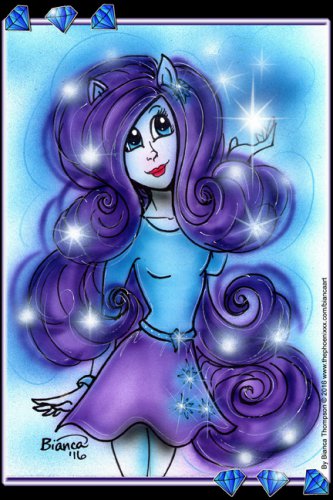 MLP Rarity Poster Print