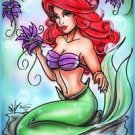 Disney ARIEL The Little Mermaid Poster Print Signed by Bianca Thompson