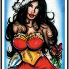 Holiday Wonder Woman Print