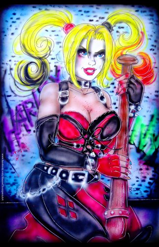 Harley Quinn 11x17 Print