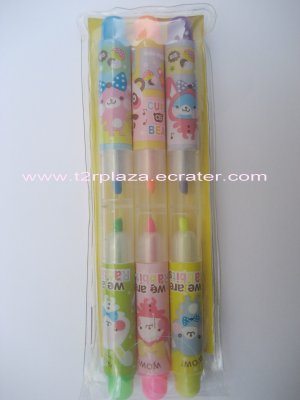 Happy Animals Highlighter Set - HP110001