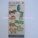 Animals Colourful D-Clips Set - PC110001 - Blue