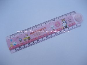 Happy Together Folding Multipurpose Ruler - RL110001 - Pink
