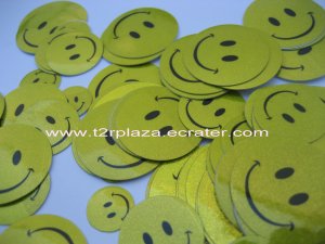 Good Value Glittery Smiley Face Stickers Set - SK0002