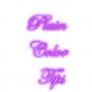 SALE! Plain Color Tips Not Shown