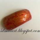 SALE! Burgundy Glitter and Bronze Crackle Set